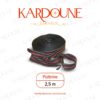 Kardoune schwarz 2,5 Meter - Brust