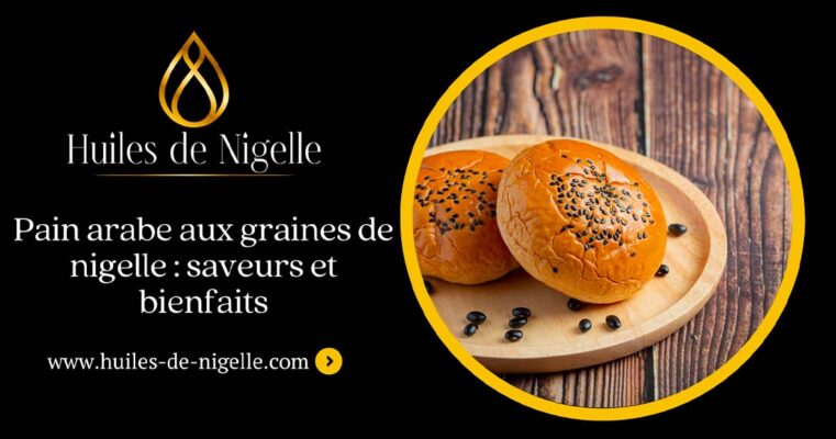 Arabisches Brot mit Nigella-Samen