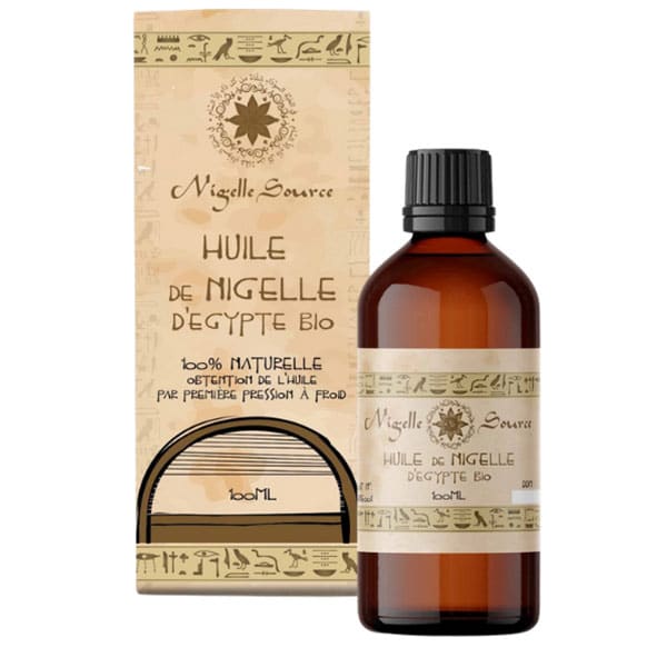 Huile de nigelle bio d’Égypte 100ml - Nigelle Source