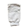 White soft kessa glove