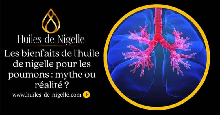 Huile de nigelle et poumons