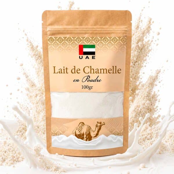 Leite em pó de camelo dos Emirados Árabes Unidos - 100g